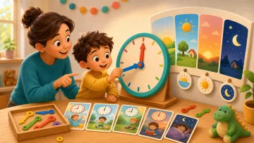 Como ensinar a criança a ver as horas no relógio
